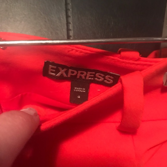 Express mini skirt orange/red - Picture 2 of 3